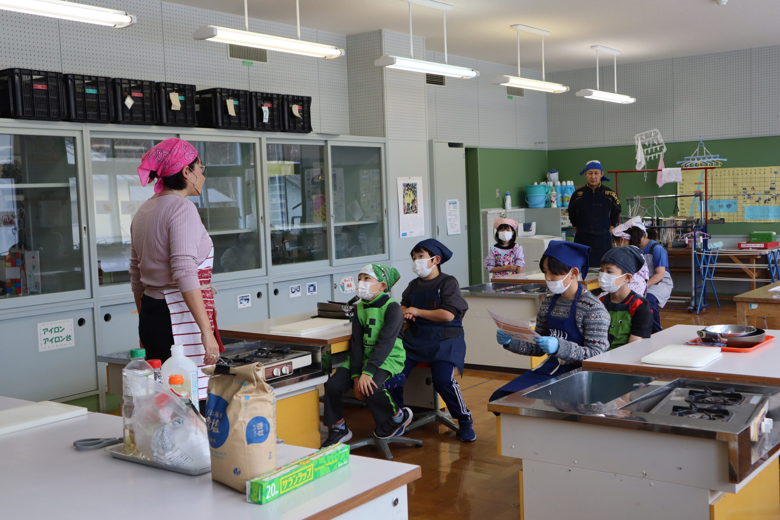 中学年調理実習（通明小） – 鹿追町幼小中高一貫教育サイト