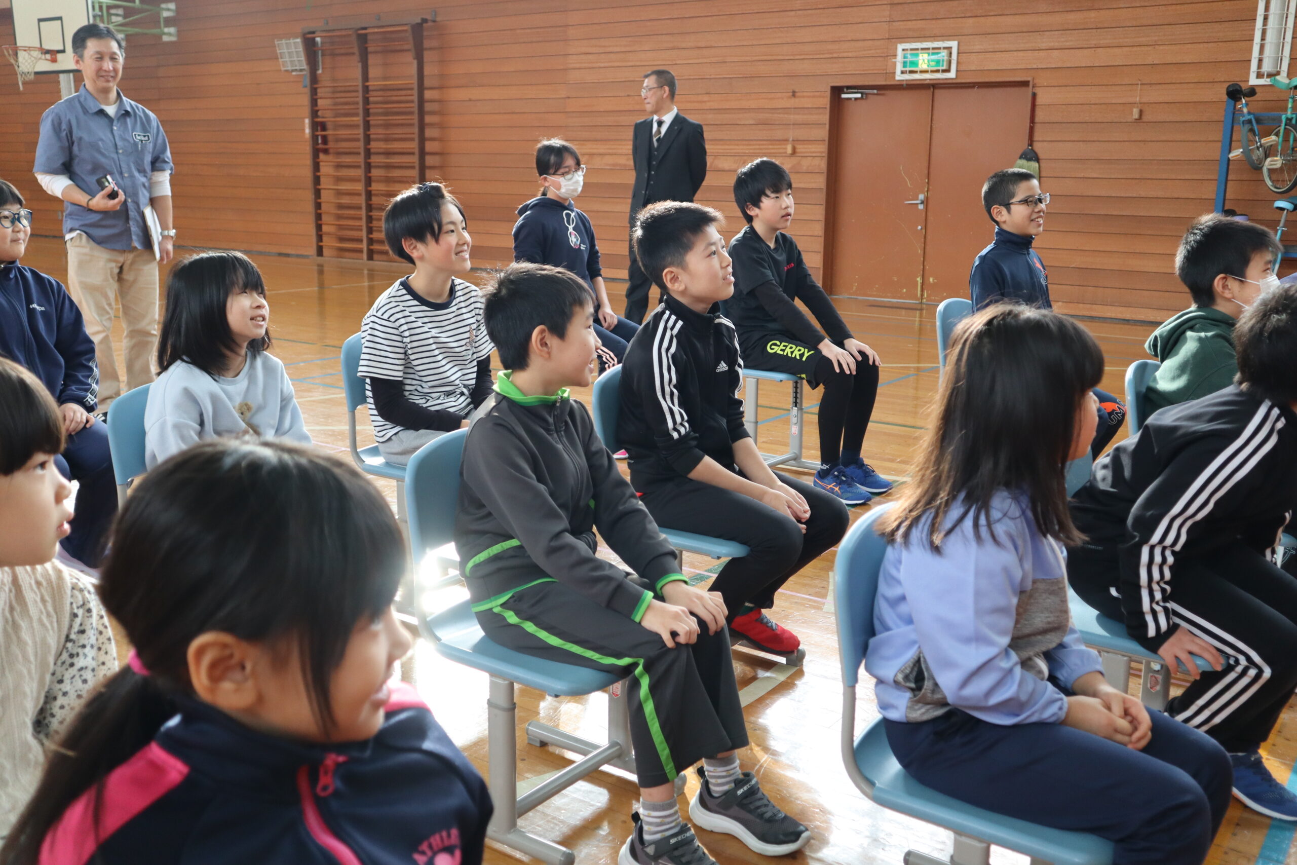 3学期始業式（通明小） – 鹿追町幼小中高一貫教育サイト